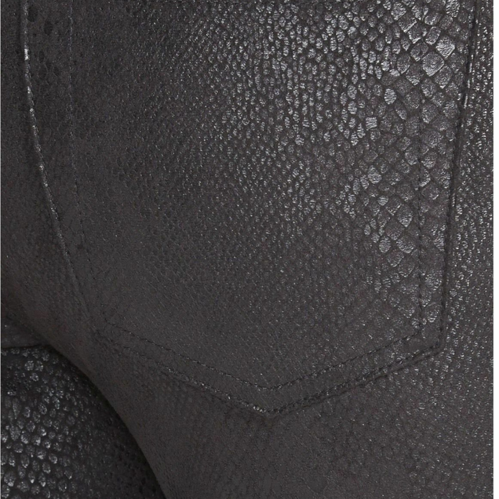 NWOT Joes Jeans Snakeskin embossed Metallic pant - Picture 3 of 5